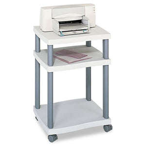 Safco® wholesale. SAFCO Wave Design Printer Stand, Three-shelf, 20w X 17.5d X 29.25h, Charcoal Gray. HSD Wholesale: Janitorial Supplies, Breakroom Supplies, Office Supplies.