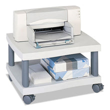 Load image into Gallery viewer, Safco® wholesale. SAFCO Wave Design Printer Stand, Two-shelf, 20w X 17.5d X 11.5h, Charcoal Gray. HSD Wholesale: Janitorial Supplies, Breakroom Supplies, Office Supplies.