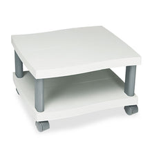 Load image into Gallery viewer, Safco® wholesale. SAFCO Wave Design Printer Stand, Two-shelf, 20w X 17.5d X 11.5h, Charcoal Gray. HSD Wholesale: Janitorial Supplies, Breakroom Supplies, Office Supplies.