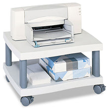 Load image into Gallery viewer, Safco® wholesale. SAFCO Wave Design Printer Stand, Two-shelf, 20w X 17.5d X 11.5h, Charcoal Gray. HSD Wholesale: Janitorial Supplies, Breakroom Supplies, Office Supplies.