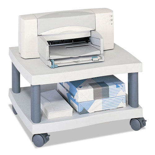 Safco® wholesale. SAFCO Wave Design Printer Stand, Two-shelf, 20w X 17.5d X 11.5h, Charcoal Gray. HSD Wholesale: Janitorial Supplies, Breakroom Supplies, Office Supplies.