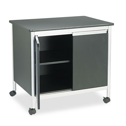 Safco® wholesale. SAFCO Deluxe Steel Machine Stand, One-shelf, 32w X 24.5d X 30.25h, Black. HSD Wholesale: Janitorial Supplies, Breakroom Supplies, Office Supplies.