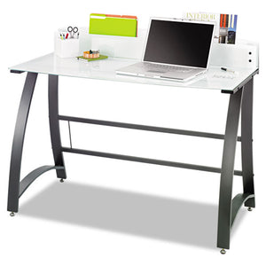 Safco® wholesale. SAFCO Xpressions 47" Computer Desk, 47" X 23" X 37", Frosted-black. HSD Wholesale: Janitorial Supplies, Breakroom Supplies, Office Supplies.