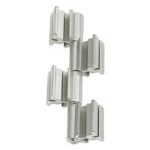 Load image into Gallery viewer, Safco® wholesale. SAFCO Rumba™ Whiteboard Screen Accessories, Ganging Connector Set, Silver. HSD Wholesale: Janitorial Supplies, Breakroom Supplies, Office Supplies.