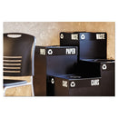 Safco® wholesale. SAFCO Public Square Paper-recycling Container, Square, Steel, 42 Gal, Black. HSD Wholesale: Janitorial Supplies, Breakroom Supplies, Office Supplies.