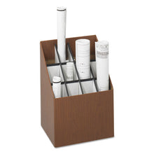 Load image into Gallery viewer, Safco® wholesale. SAFCO Corrugated Roll Files, 12 Compartments, 15w X 12d X 22h, Woodgrain. HSD Wholesale: Janitorial Supplies, Breakroom Supplies, Office Supplies.