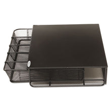 Load image into Gallery viewer, Safco® wholesale. SAFCO One Drawer Hospitality Organizer, 5 Compartments, 12 1-2 X 11 1-4 X 3 1-4, Bk. HSD Wholesale: Janitorial Supplies, Breakroom Supplies, Office Supplies.