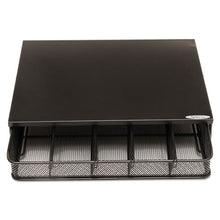 Load image into Gallery viewer, Safco® wholesale. SAFCO One Drawer Hospitality Organizer, 5 Compartments, 12 1-2 X 11 1-4 X 3 1-4, Bk. HSD Wholesale: Janitorial Supplies, Breakroom Supplies, Office Supplies.