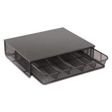 Load image into Gallery viewer, Safco® wholesale. SAFCO One Drawer Hospitality Organizer, 5 Compartments, 12 1-2 X 11 1-4 X 3 1-4, Bk. HSD Wholesale: Janitorial Supplies, Breakroom Supplies, Office Supplies.