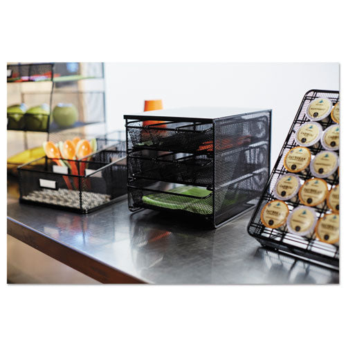Safco® wholesale. SAFCO 3 Drawer Hospitality Organizer, 7 Compartments, 11 1-2w X 8 1-4d X 8 1-4h, Bk. HSD Wholesale: Janitorial Supplies, Breakroom Supplies, Office Supplies.