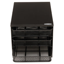 Load image into Gallery viewer, Safco® wholesale. SAFCO 3 Drawer Hospitality Organizer, 7 Compartments, 11 1-2w X 8 1-4d X 8 1-4h, Bk. HSD Wholesale: Janitorial Supplies, Breakroom Supplies, Office Supplies.