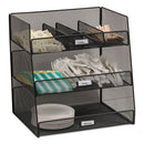 Safco® wholesale. SAFCO Onyx Breakroom Organizers, 3 Compartments,14.625x11.75x15, Steel Mesh, Black. HSD Wholesale: Janitorial Supplies, Breakroom Supplies, Office Supplies.