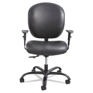 Safco® wholesale. SAFCO Alday Intensive-use Chair, Supports Up To 500 Lbs., Black Seat-black Back, Black Base. HSD Wholesale: Janitorial Supplies, Breakroom Supplies, Office Supplies.