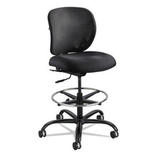 Load image into Gallery viewer, Safco® wholesale. SAFCO Vue Heavy-duty Extended-height Stool, 32.5&quot; Seat Height, Supports Up To 350 Lbs., Black Seat-black Back, Black Base. HSD Wholesale: Janitorial Supplies, Breakroom Supplies, Office Supplies.