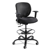 Load image into Gallery viewer, Safco® wholesale. SAFCO Vue Heavy-duty Extended-height Stool, 32.5&quot; Seat Height, Supports Up To 350 Lbs., Black Seat-black Back, Black Base. HSD Wholesale: Janitorial Supplies, Breakroom Supplies, Office Supplies.