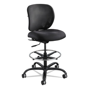 Safco® wholesale. SAFCO Vue Heavy-duty Extended-height Stool, 32.5" Seat Height, Supports Up To 350 Lbs., Black Seat-black Back, Black Base. HSD Wholesale: Janitorial Supplies, Breakroom Supplies, Office Supplies.