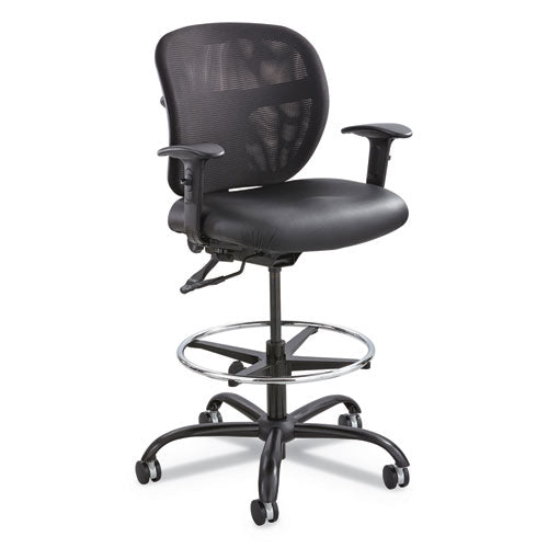 Safco® wholesale. SAFCO Vue Heavy-duty Extended-height Stool Without Arms , 32.5" Seat Height, Supports Up To 350 Lbs, Black Seat-back-base. HSD Wholesale: Janitorial Supplies, Breakroom Supplies, Office Supplies.