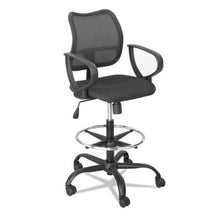 Load image into Gallery viewer, Safco® wholesale. SAFCO Vue Series Mesh Extended-height Chair, 33&quot; Seat Height, Supports Up To 250 Lbs., Black Seat-black Back, Black Base. HSD Wholesale: Janitorial Supplies, Breakroom Supplies, Office Supplies.