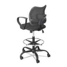 Load image into Gallery viewer, Safco® wholesale. SAFCO Vue Series Mesh Extended-height Chair, 33&quot; Seat Height, Supports Up To 250 Lbs., Black Seat-black Back, Black Base. HSD Wholesale: Janitorial Supplies, Breakroom Supplies, Office Supplies.