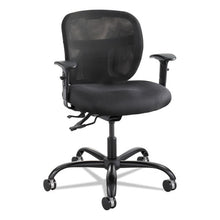 Load image into Gallery viewer, Safco® wholesale. SAFCO Vue Intensive-use Mesh Task Chair, Supports Up To 500 Lbs., Black Seat-black Back, Black Base. HSD Wholesale: Janitorial Supplies, Breakroom Supplies, Office Supplies.