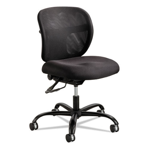 Safco® wholesale. SAFCO Vue Intensive-use Mesh Task Chair, Supports Up To 500 Lbs., Black Seat-black Back, Black Base. HSD Wholesale: Janitorial Supplies, Breakroom Supplies, Office Supplies.