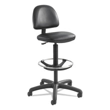 Load image into Gallery viewer, Safco® wholesale. SAFCO Precision Extended-height Swivel Stool With Adjustable Footring, 33&quot; Seat Height, Up To 250 Lbs., Black Seat-back, Black Base. HSD Wholesale: Janitorial Supplies, Breakroom Supplies, Office Supplies.