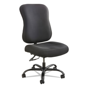 Safco® wholesale. SAFCO Optimus High Back Big And Tall Chair, Fabric Upholstery, Supports Up To 400 Lbs., Black Seat-black Back, Black Base. HSD Wholesale: Janitorial Supplies, Breakroom Supplies, Office Supplies.