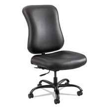 Load image into Gallery viewer, Safco® wholesale. SAFCO Optimus High Back Big And Tall Chair, Vinyl Upholstery, Supports Up To 400 Lbs., Black Seat-black Back, Black Base. HSD Wholesale: Janitorial Supplies, Breakroom Supplies, Office Supplies.