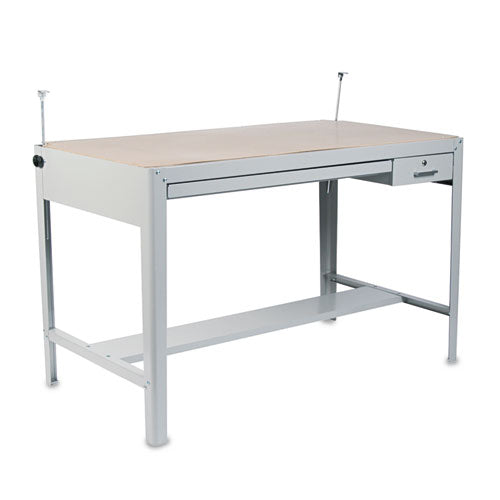 Safco® wholesale. SAFCO Precision Four-post Drafting Table Base, 56-1-2w X 30-1-2d X 35-1-2h, Gray. HSD Wholesale: Janitorial Supplies, Breakroom Supplies, Office Supplies.