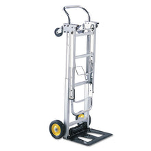 Load image into Gallery viewer, Safco® wholesale. SAFCO Hideaway Convertible Truck, 400 Lb Capacity, 15.5 X 43 X 36, Aluminum. HSD Wholesale: Janitorial Supplies, Breakroom Supplies, Office Supplies.