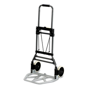 Safco® wholesale. SAFCO Stow-away Collapsible Medium Hand Truck, 275 Lb Capacity, 19 X 17.75 X 38.75, Aluminum. HSD Wholesale: Janitorial Supplies, Breakroom Supplies, Office Supplies.