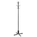 Safco® wholesale. SAFCO Metal Costumer, Four Ball-tipped Double-hooks, 21w X 21d X 70h, Black. HSD Wholesale: Janitorial Supplies, Breakroom Supplies, Office Supplies.