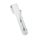 Safco® wholesale. SAFCO Over-the-door Double Coat Hook, Chrome-plated Steel, Satin Aluminum Base. HSD Wholesale: Janitorial Supplies, Breakroom Supplies, Office Supplies.