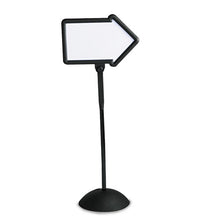 Load image into Gallery viewer, Safco® wholesale. SAFCO Double-sided Arrow Sign, Dry Erase Magnetic Steel, 25 1-2 X 17 3-4, Black Frame. HSD Wholesale: Janitorial Supplies, Breakroom Supplies, Office Supplies.