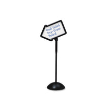 Load image into Gallery viewer, Safco® wholesale. SAFCO Double-sided Arrow Sign, Dry Erase Magnetic Steel, 25 1-2 X 17 3-4, Black Frame. HSD Wholesale: Janitorial Supplies, Breakroom Supplies, Office Supplies.