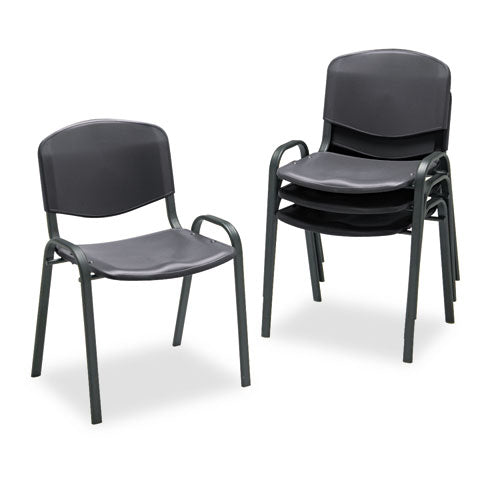 Safco® wholesale. SAFCO Stacking Chair, Black Seat-black Back, Black Base, 4-carton. HSD Wholesale: Janitorial Supplies, Breakroom Supplies, Office Supplies.