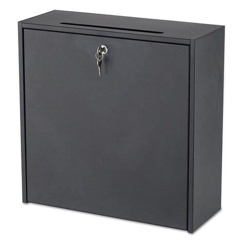 Safco® wholesale. SAFCO Wall-mountable Interoffice Mailbox, 18w X 7d X 18h, Black. HSD Wholesale: Janitorial Supplies, Breakroom Supplies, Office Supplies.