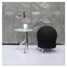 Load image into Gallery viewer, Safco® wholesale. SAFCO Zenergy Ball Chair, Black Seat-black Back, Silver Base. HSD Wholesale: Janitorial Supplies, Breakroom Supplies, Office Supplies.