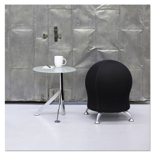 Safco® wholesale. SAFCO Zenergy Ball Chair, Black Seat-black Back, Silver Base. HSD Wholesale: Janitorial Supplies, Breakroom Supplies, Office Supplies.