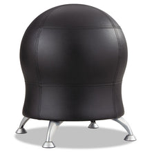 Load image into Gallery viewer, Safco® wholesale. SAFCO Zenergy Ball Chair, Black Seat-black Back, Silver Base. HSD Wholesale: Janitorial Supplies, Breakroom Supplies, Office Supplies.