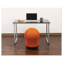 Load image into Gallery viewer, Safco® wholesale. SAFCO Zenergy Swivel Ball Chair, Orange Seat-orange Back, Black Base. HSD Wholesale: Janitorial Supplies, Breakroom Supplies, Office Supplies.