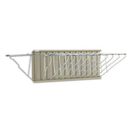 Safco® wholesale. SAFCO Sheet File Pivot Wall Rack, 12 Hanging Clamps, 24w X 14.75d X 9.75h, Sand. HSD Wholesale: Janitorial Supplies, Breakroom Supplies, Office Supplies.