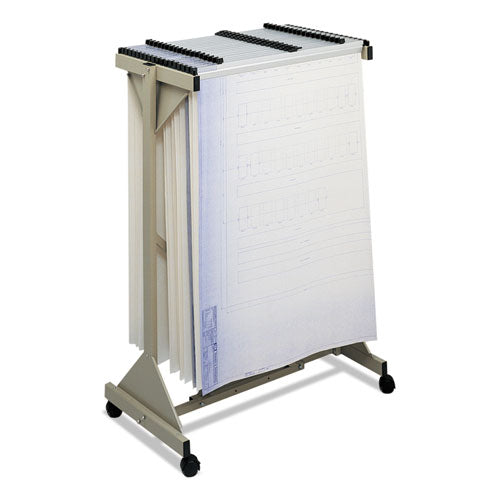 Safco® wholesale. SAFCO Mobile Plan Center Sheet Rack, 18 Hanging Clamps, 43.75w X 20.5d X 51h, Sand. HSD Wholesale: Janitorial Supplies, Breakroom Supplies, Office Supplies.