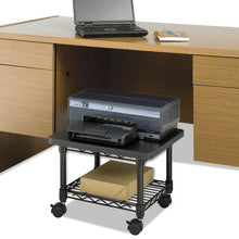 Load image into Gallery viewer, Safco® wholesale. SAFCO Underdesk Printer-fax Stand, One-shelf, 19w X 16d X 13.5h, Black. HSD Wholesale: Janitorial Supplies, Breakroom Supplies, Office Supplies.