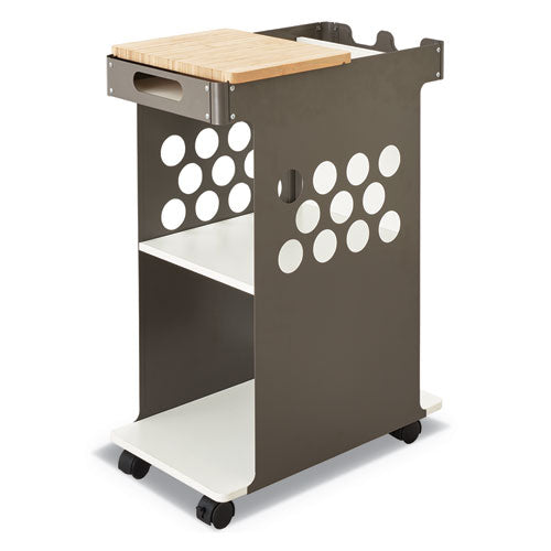Safco® wholesale. SAFCO Mini Rolling Storage Cart, 29.75w X 15.75d X 16.5h, White, 200-lb Capacity. HSD Wholesale: Janitorial Supplies, Breakroom Supplies, Office Supplies.