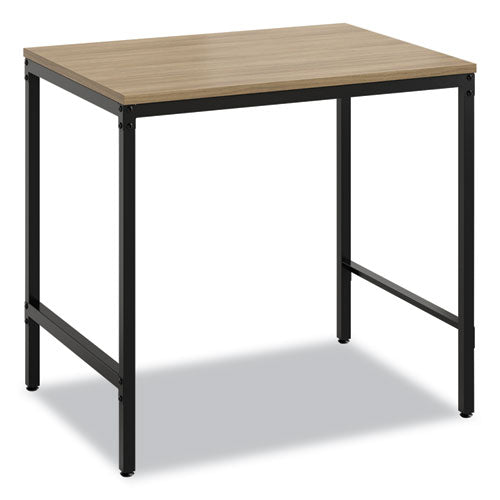 Safco® wholesale. SAFCO Simple Study Desk, 30.5" X 23.2" X 29.5", Walnut. HSD Wholesale: Janitorial Supplies, Breakroom Supplies, Office Supplies.