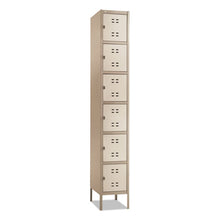 Load image into Gallery viewer, Safco® wholesale. SAFCO Box Locker, 12w X 18d X 78h, Two-tone Tan. HSD Wholesale: Janitorial Supplies, Breakroom Supplies, Office Supplies.