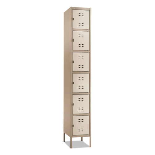 Safco® wholesale. SAFCO Box Locker, 12w X 18d X 78h, Two-tone Tan. HSD Wholesale: Janitorial Supplies, Breakroom Supplies, Office Supplies.