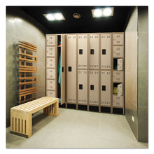 Load image into Gallery viewer, Safco® wholesale. SAFCO Double-tier, Three-column Locker, 36w X 18d X 78h, Two-tone Tan. HSD Wholesale: Janitorial Supplies, Breakroom Supplies, Office Supplies.