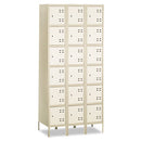 Safco® wholesale. SAFCO Three-column Box Locker, 36w X 18d X 78h, Two-tone Tan. HSD Wholesale: Janitorial Supplies, Breakroom Supplies, Office Supplies.